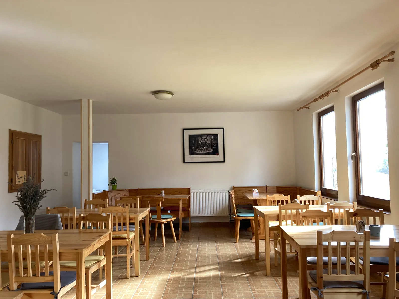 Interiér naší restaurace